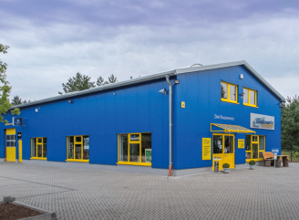 Mehrzweckhalle im Landkreis